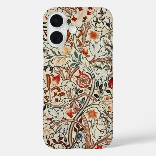 William Morris Art Design iPhone Case (Rückseite)