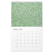 William Morris Art Design Kalender (Feb 2027)
