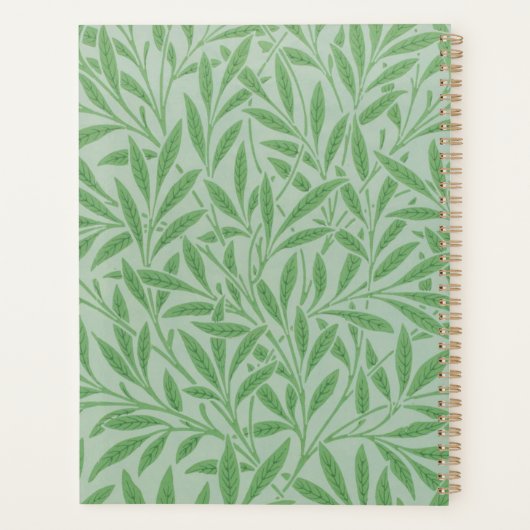 William Morris Art Designplaner Planer (Rückseite)