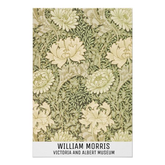 William Morris Art Floral Prints Exhibition Poster (Vorderseite)