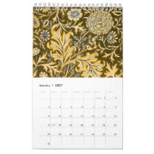 William Morris Art Grafik Walkalender Kalender (Jan 2027)