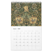 William Morris Art Grafik Walkalender Kalender (Mär 2027)