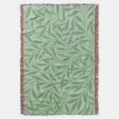 William Morris Art Green Wildlow Decke (Vorderseite Vertikal)