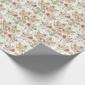 William Morris Art Nouveau Art Wrapping Paper Geschenkpapier (Ecke)