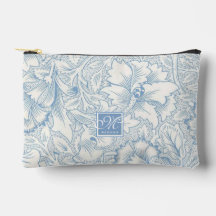 William Morris, Art Nouveau Blaues Acanthus-Monogr