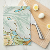 William Morris Art Nouveau floral and folioral Geschirrtuch (Viertel Falte)