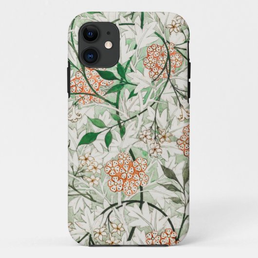 William Morris Art Nouveau Floral iPhone Case (Rückseite)
