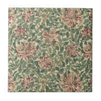 William Morris - Art Nouveau Honeysuckle & Blätter