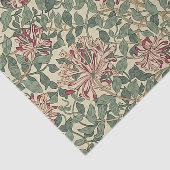 William Morris - Art Nouveau Honeysuckle & Blätter Seidenpapier (Ausschnitt)