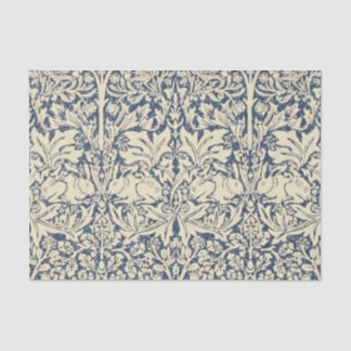 William Morris, Art Nouveau, Muster, grau, Natur, Seidenpapier