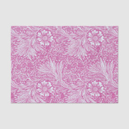 William Morris - Art Nouveau Pink Marigold Seidenpapier
