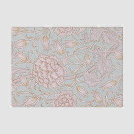 William Morris - Art Nouveau Wild Tulips - Peach Seidenpapier