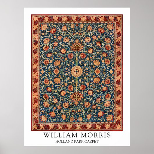 William Morris Art Wall Decke Holland Park Poster (Vorne)