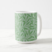 William Morris art willow Blätter Tasse (VorderseiteRechts)