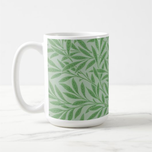 William Morris art willow Blätter Tasse (Links)