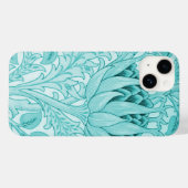 William Morris Artichoke Aquamarin Case-Mate iPhone Hülle (Rückseite (Horizontal))