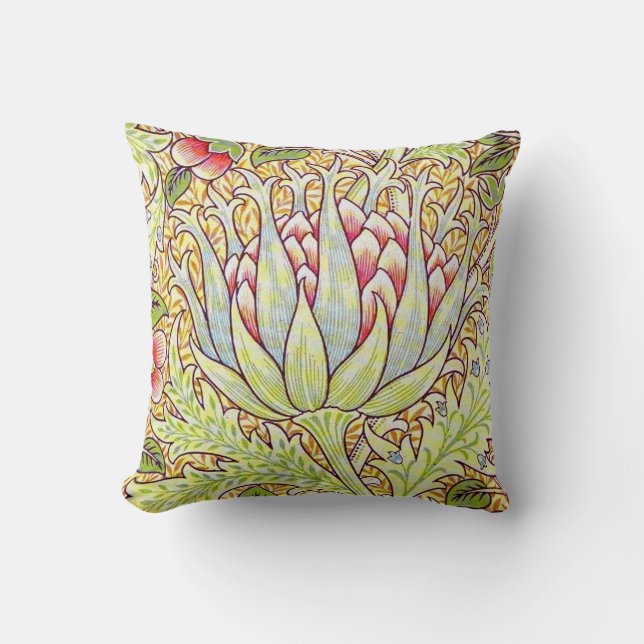 William Morris Artichoke Kissen (Vorderseite)