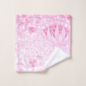 William Morris Artichoke Pale Pink Badhandtuch Set (Waschlappen)