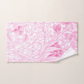 William Morris Artichoke Pale Pink Badhandtuch Set (Handtuch)
