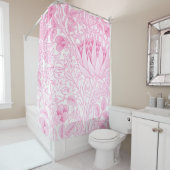 William Morris Artichoke Pale Pink Duschvorhang (Beispiel)