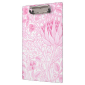 William Morris Artichoke Pale Pink Klemmbrett (Links)