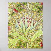 William Morris "Artichoke Poster (Vorne)