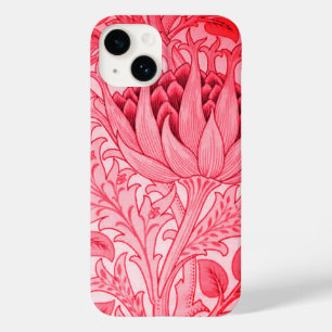 William Morris Artichoke Red Scarlet Crimson Case-Mate iPhone 14 Hülle