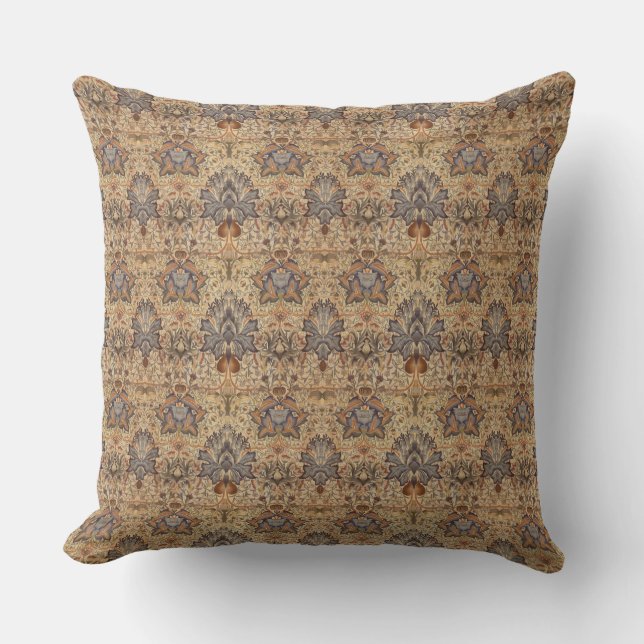 William Morris: Artichoke Throw Pillow Kissen (Vorderseite)