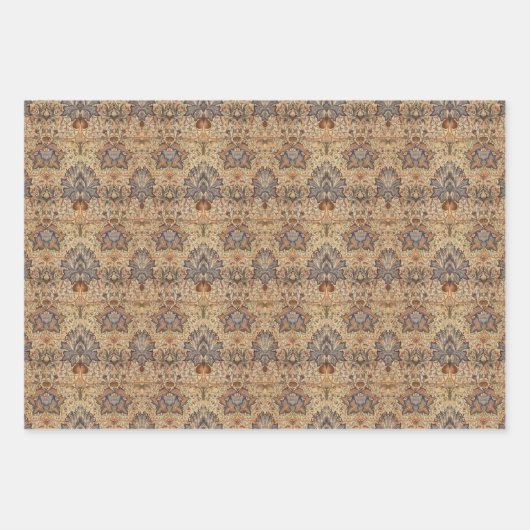 William Morris: Artichoke Wrapping Paper Sheets Geschenkpapier Set (Vorderseite)