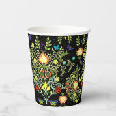 William Morris Arts and Crafts Muster Pappbecher (Rückseite)