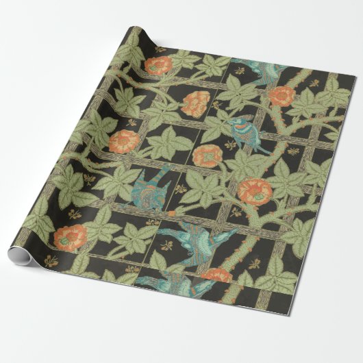 WILLIAM MORRIS ARTS AND CRAFTS Wrapping Paper Geschenkpapier (Ungerollt)