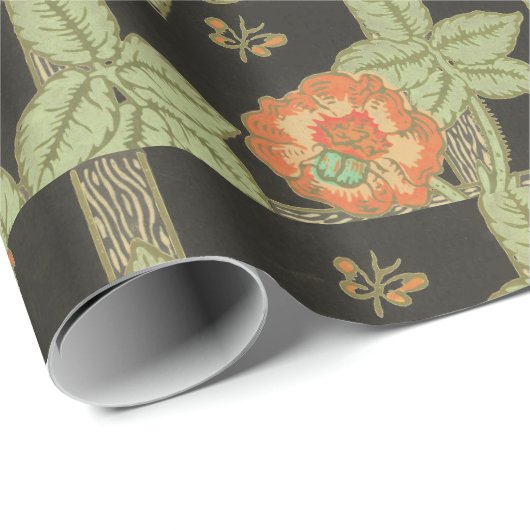 WILLIAM MORRIS ARTS AND CRAFTS Wrapping Paper Geschenkpapier (Rolleneckpunkt)