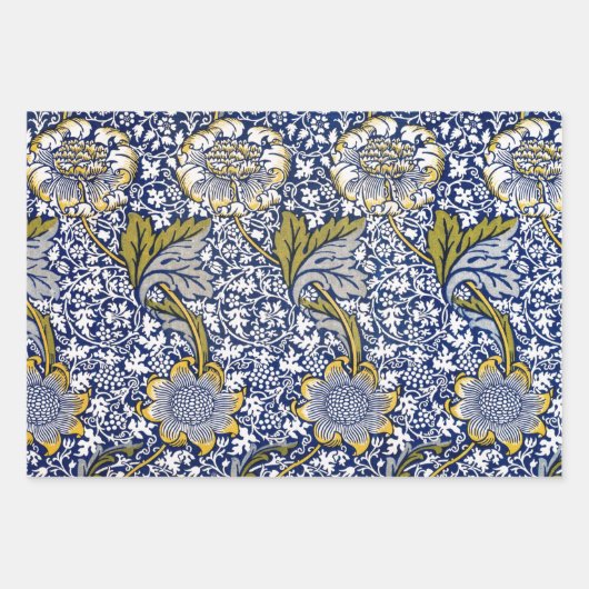 William Morris ASSORTES Wrapping Paper SET Geschenkpapier Set (Vorderseite)