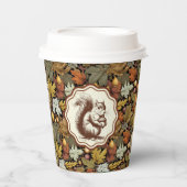 William Morris Autumn Erntedank Paper Cup Pappbecher (Vorderseite)