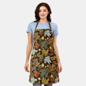 William Morris Autumn Leaves Autumn Erntedank Schürze (Getragen)