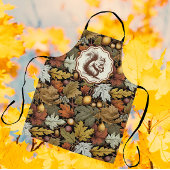 William Morris Autumn Leaves mit Eichhörnchen Retr Schürze