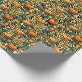William Morris Autumn Pumpkin Patch Geschenkpapier (Ecke)
