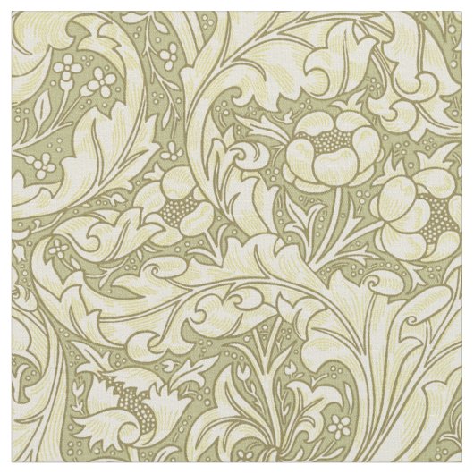 William Morris "Bachelors Button" 4. Stoff (Nahaufnahme)