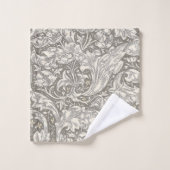 William Morris Bachelor's Button Blume Floral Bot Badhandtuch Set (Waschlappen)