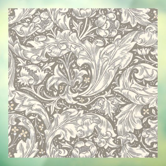 William Morris Bachelor's Button Blume Floral Bot Fensteraufkleber (Blatt 3)