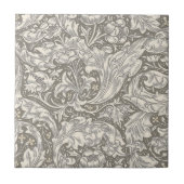 William Morris Bachelor's Button Blume Floral Bot Fliese (Vorderseite)