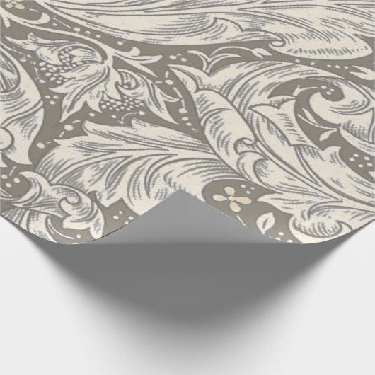 William Morris Bachelor's Button Blume Floral Bot Geschenkpapier (Ecke)