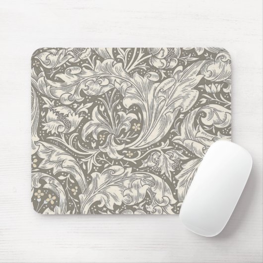 William Morris Bachelor's Button Blume Floral Bot Mousepad (Mit Mouse)