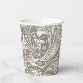 William Morris Bachelor's Button Blume Floral Bot Pappbecher (Links)