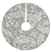 William Morris Bachelor's Button Blume Floral Bot Polyester Weihnachtsbaumdecke (Vorderseite)