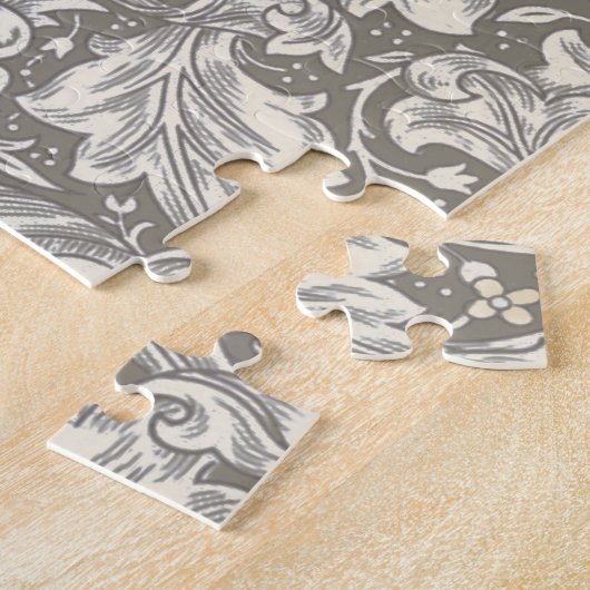 William Morris Bachelor's Button Blume Floral Bot Puzzle (Seite)