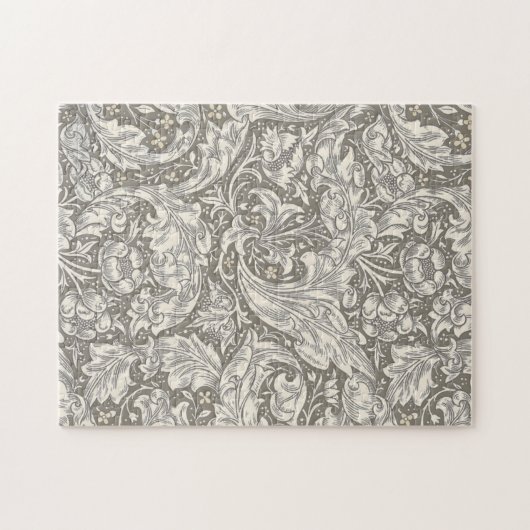 William Morris Bachelor's Button Blume Floral Bot Puzzle (Horizontal)