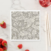 William Morris Bachelor's Button Blume Floral Bot Serviette (Beispiel)