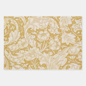 William Morris Bachelor's Button Flower Classic Geschenkpapier Set (Vorderseite 3)