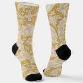 William Morris Bachelor's Button Flower Classic Socken (Gewinkelt)
